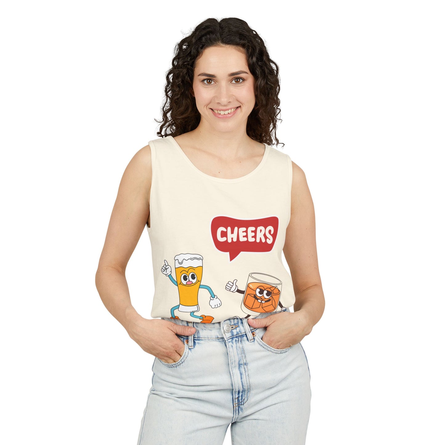 Cheers and Alcohol Tank Top