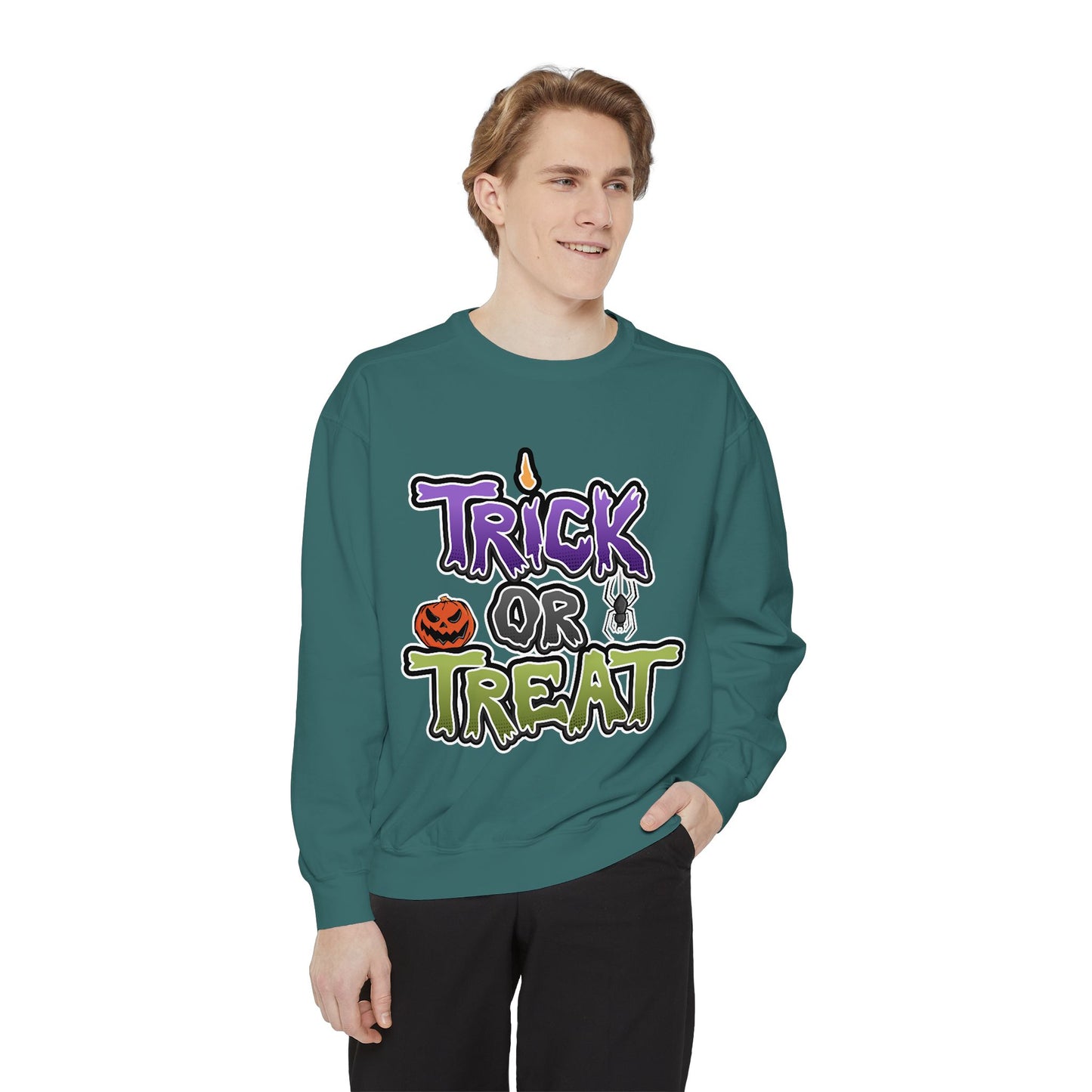 Pumpkin Trick or Treat Sweatshirt