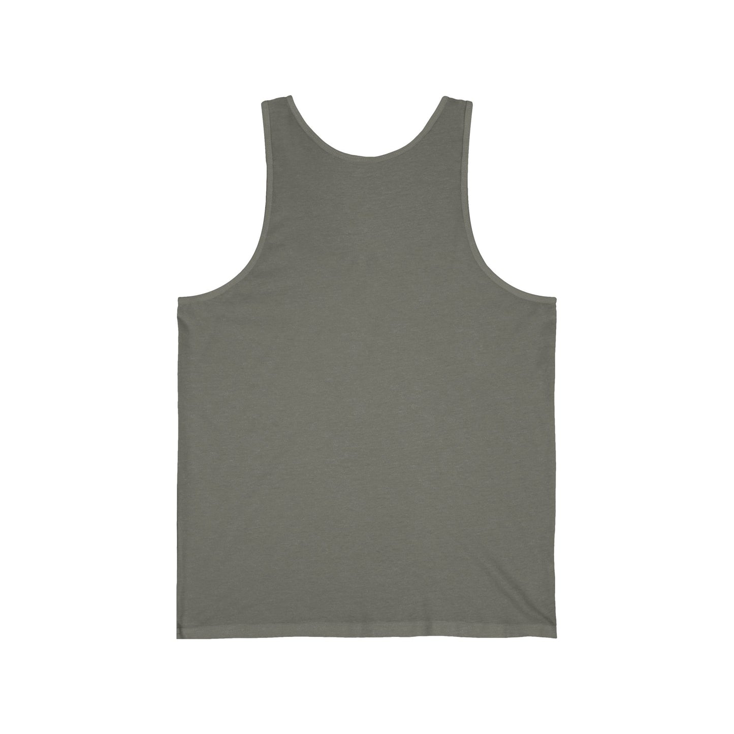 Unisex Tank Top with Colorful Inscription T-shirt