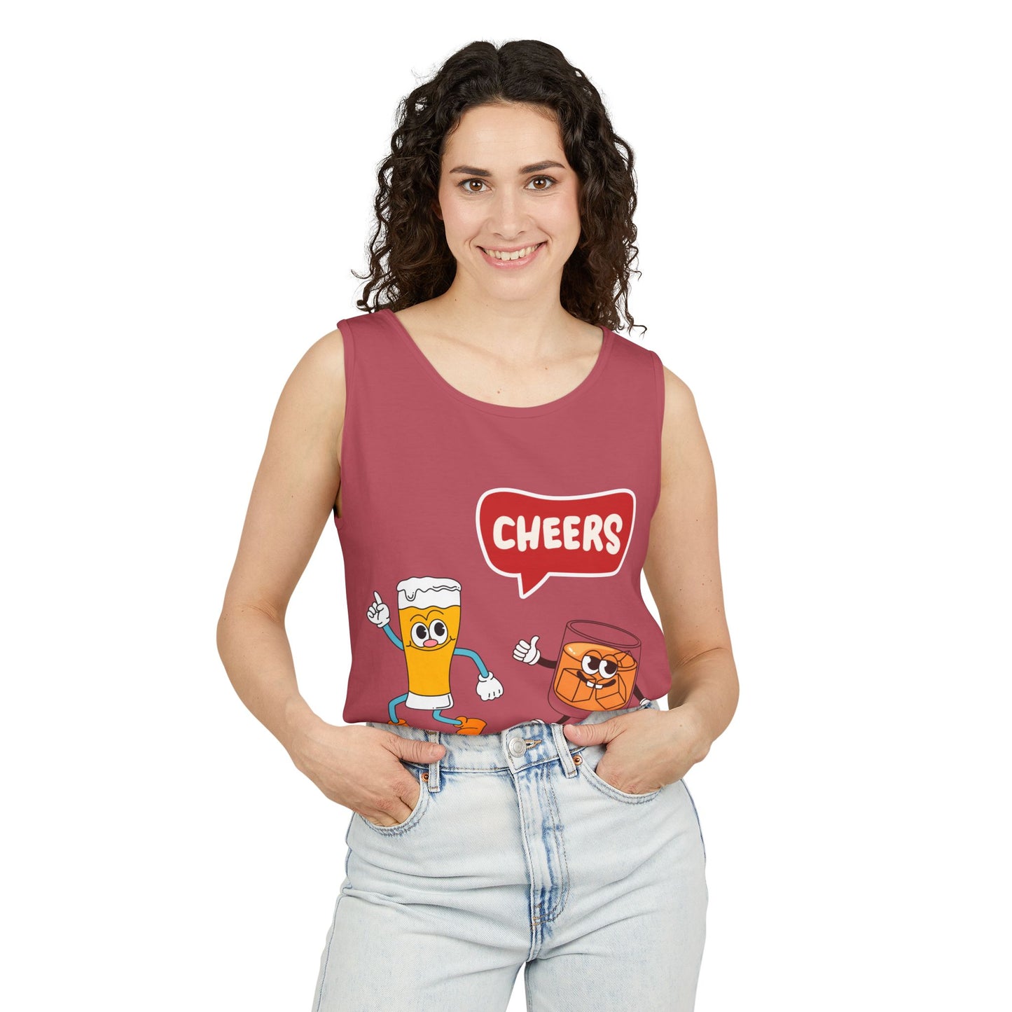 Cheers and Alcohol Tank Top