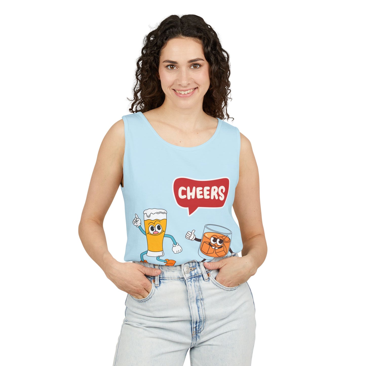 Cheers and Alcohol Tank Top