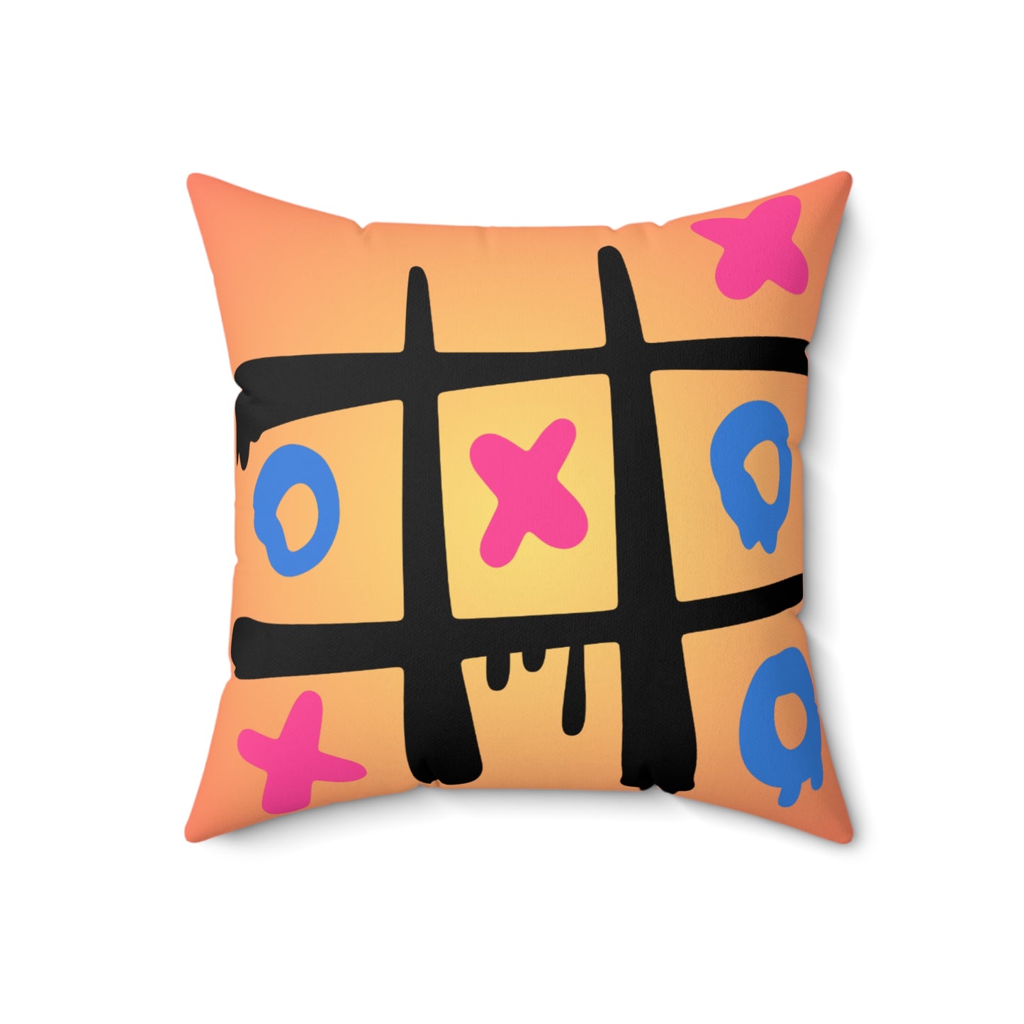 Tic-Tac-Toe Pillow