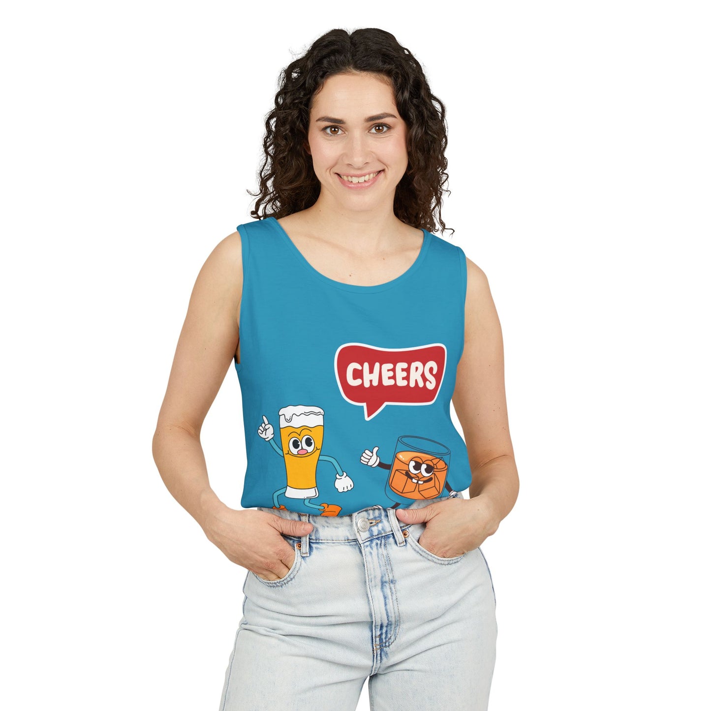 Cheers and Alcohol Tank Top