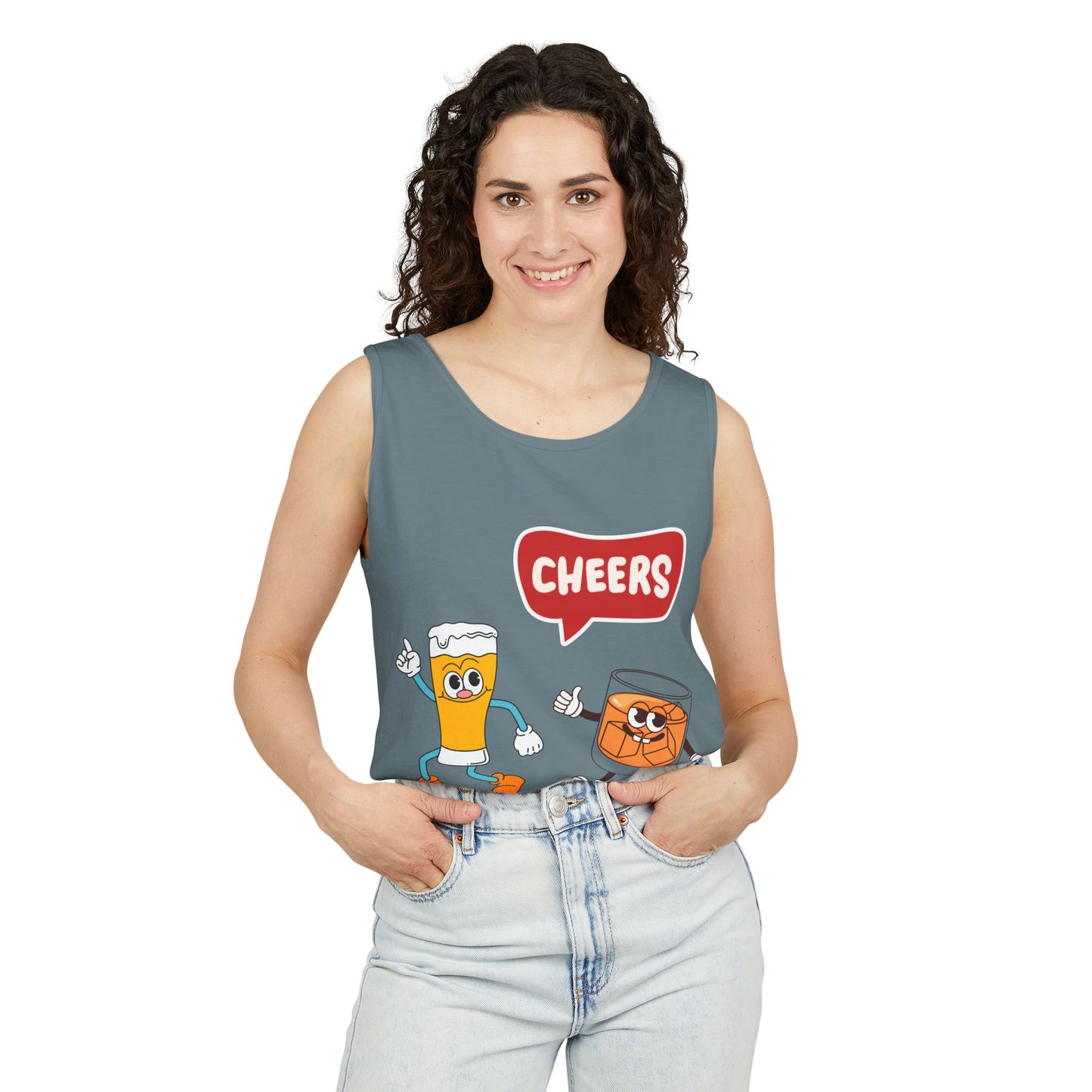 Cheers and Alcohol Tank Top
