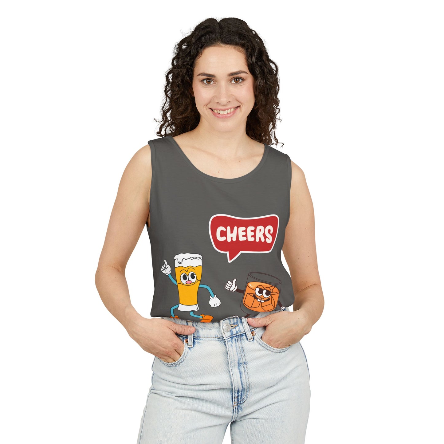 Cheers and Alcohol Tank Top