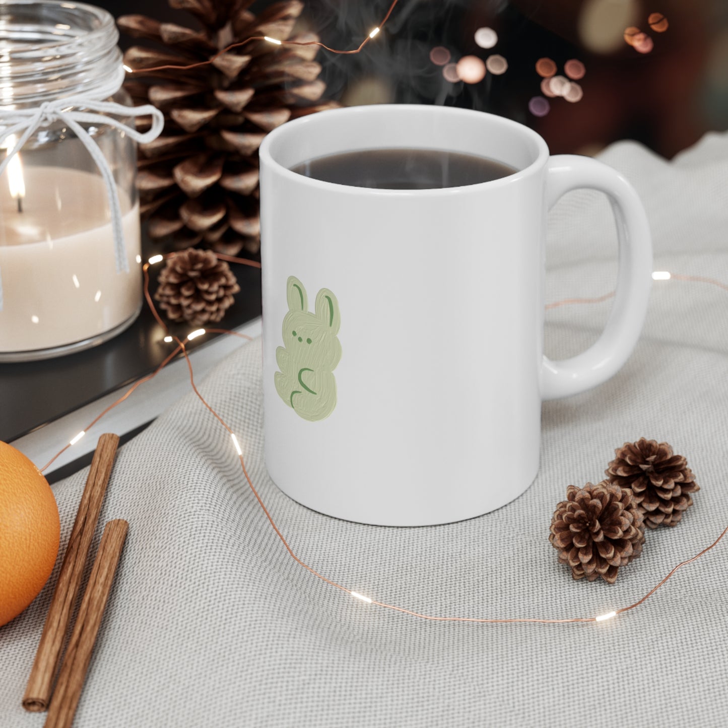 Mug - Cute Bunny Cup 11oz/15oz