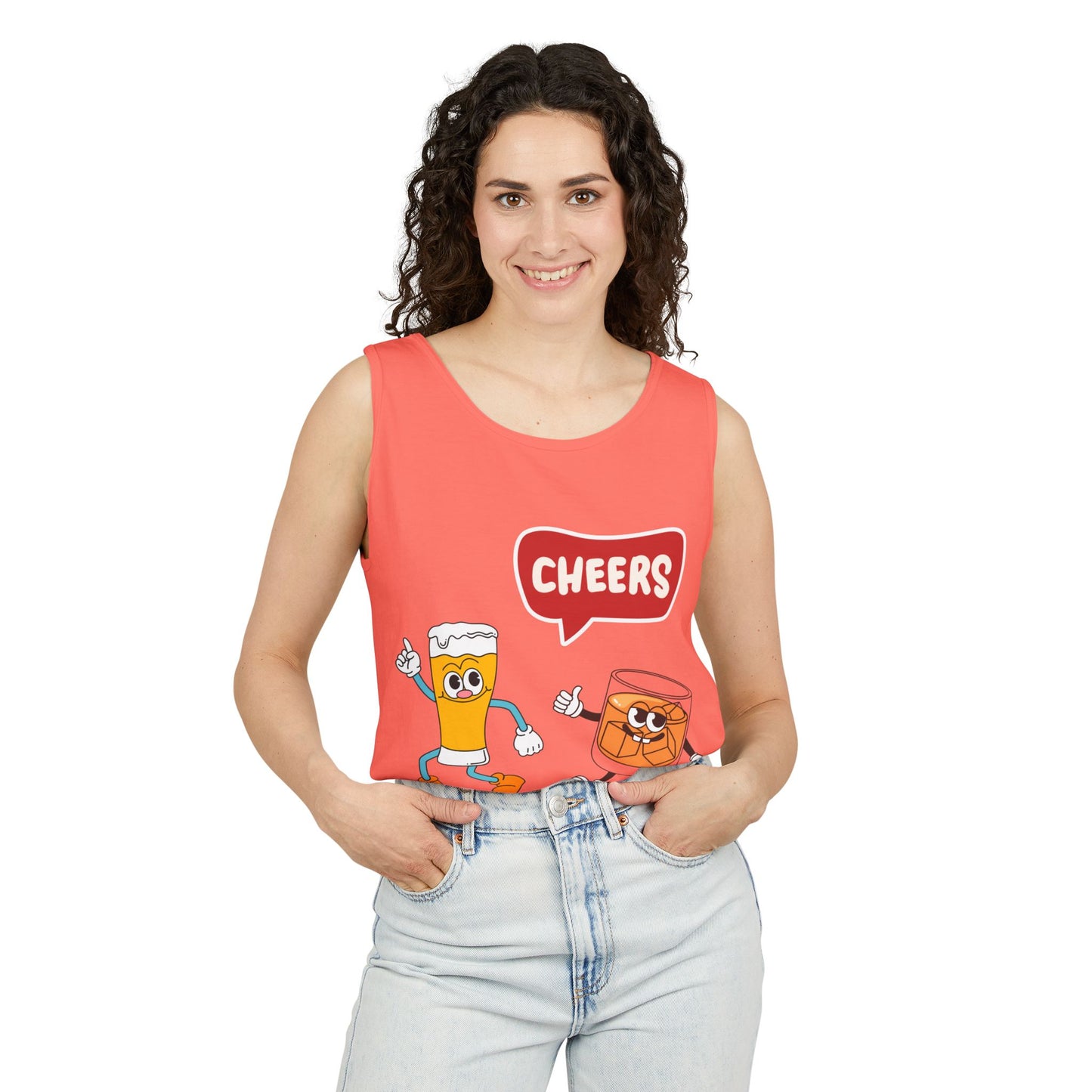 Cheers and Alcohol Tank Top