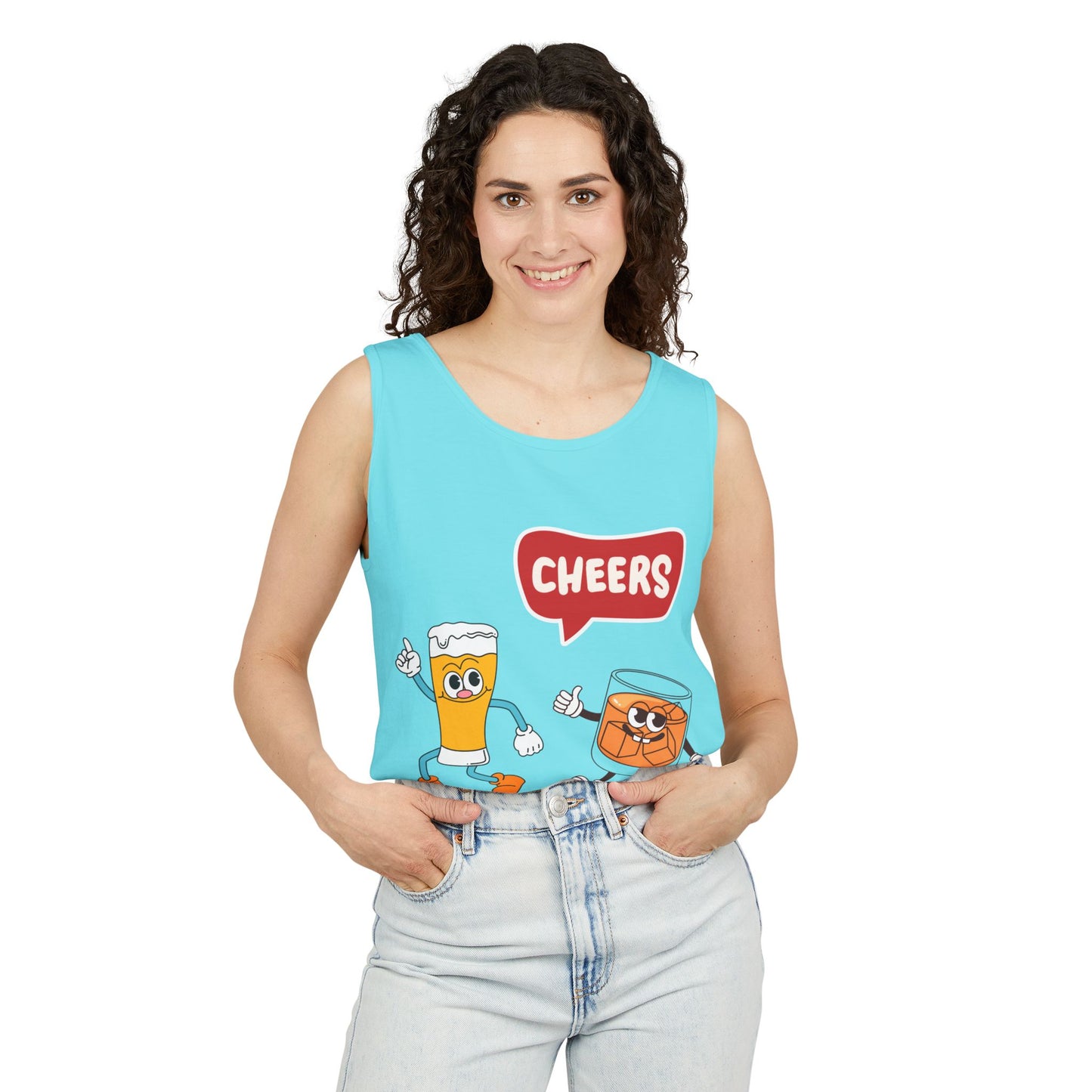 Cheers and Alcohol Tank Top