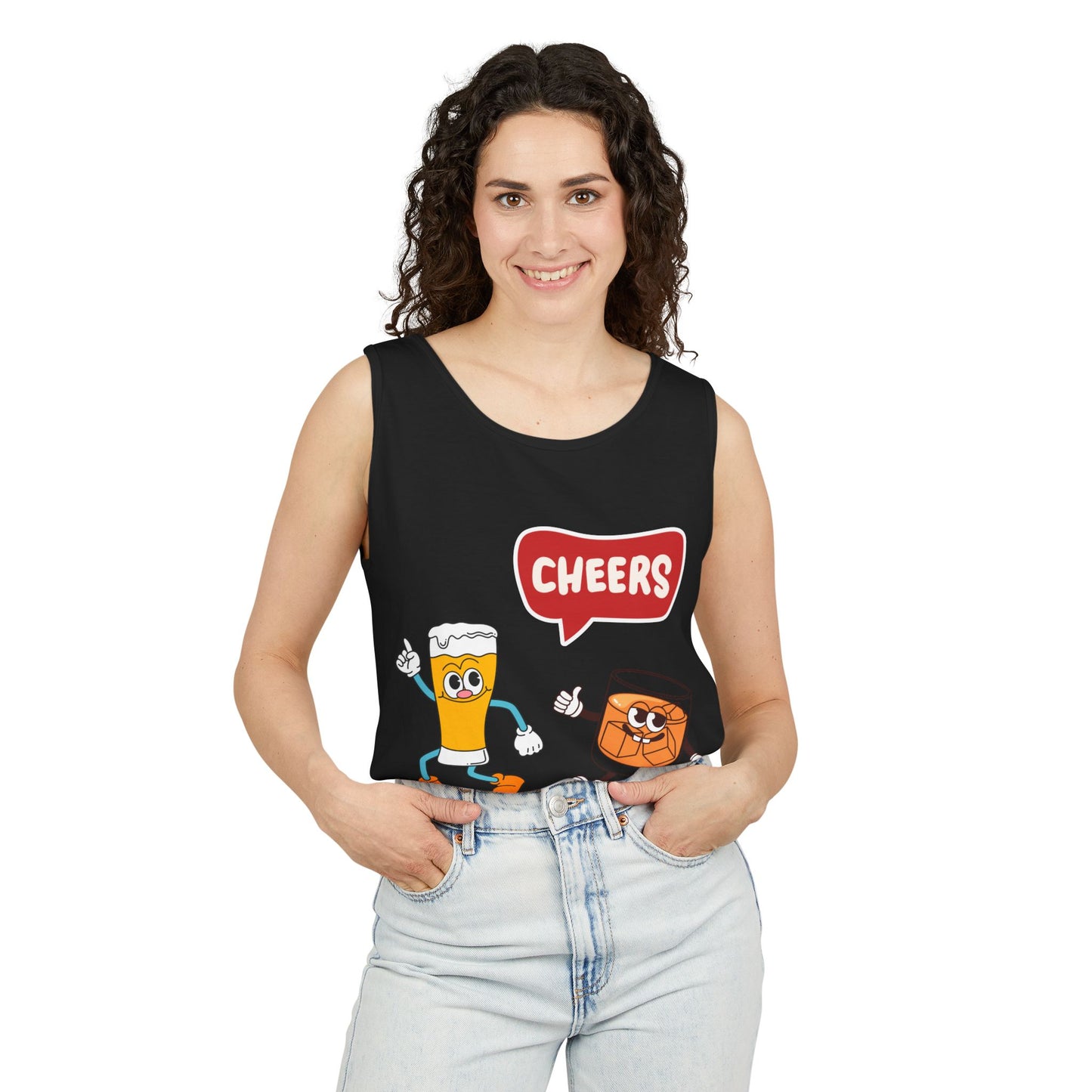 Cheers and Alcohol Tank Top