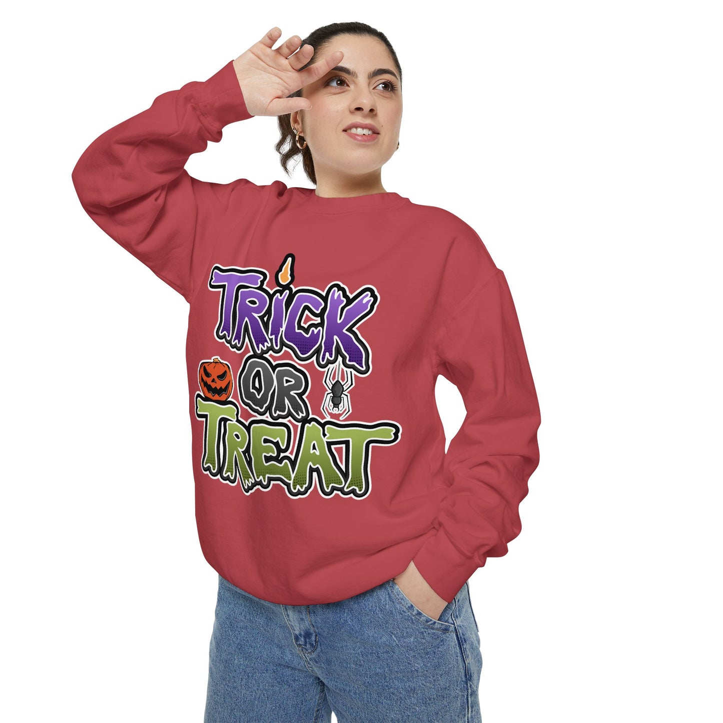 Pumpkin Trick or Treat Sweatshirt