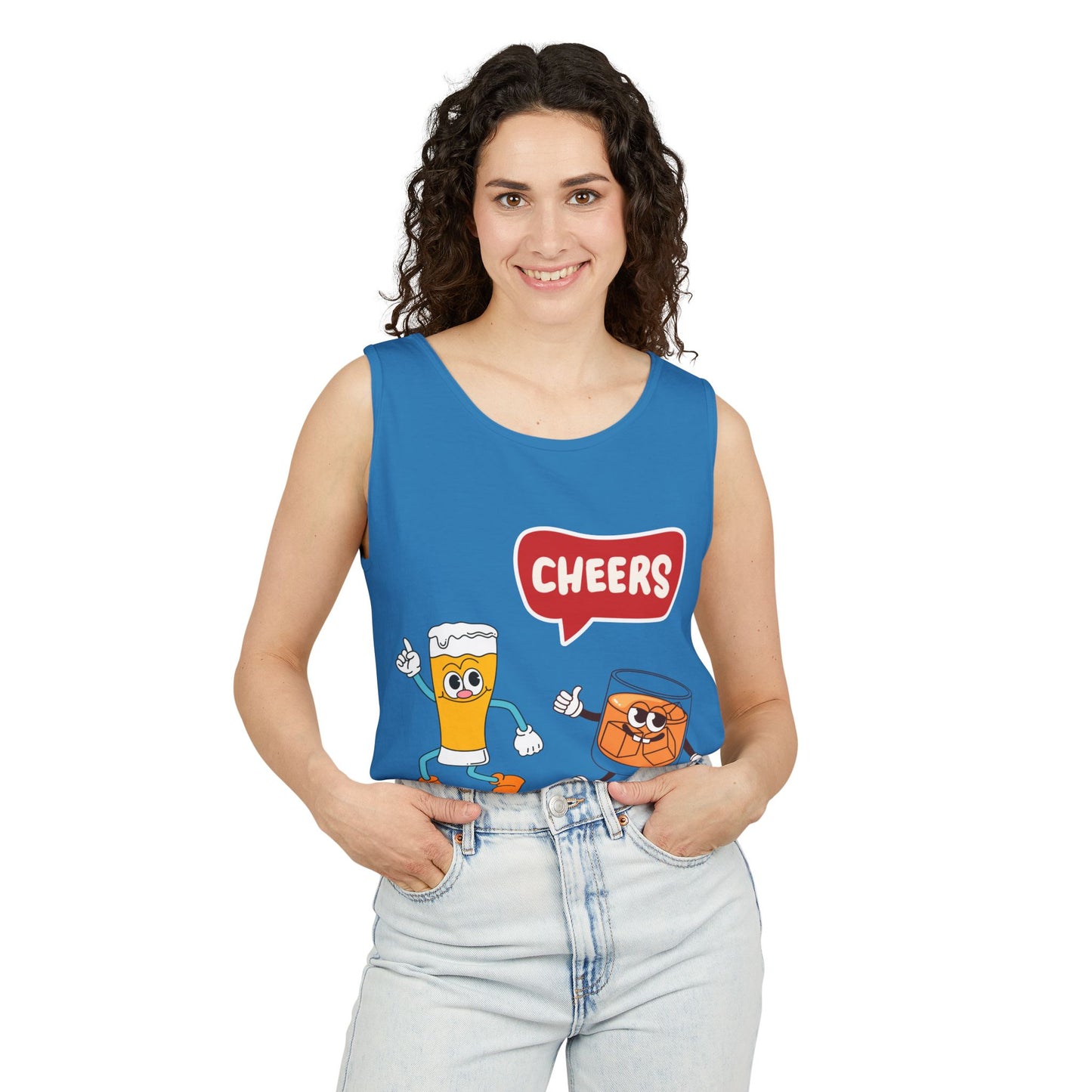 Cheers and Alcohol Tank Top