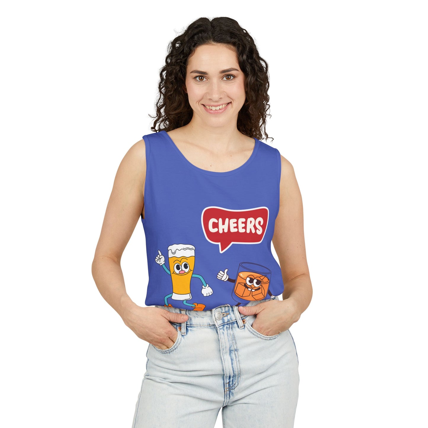 Cheers and Alcohol Tank Top