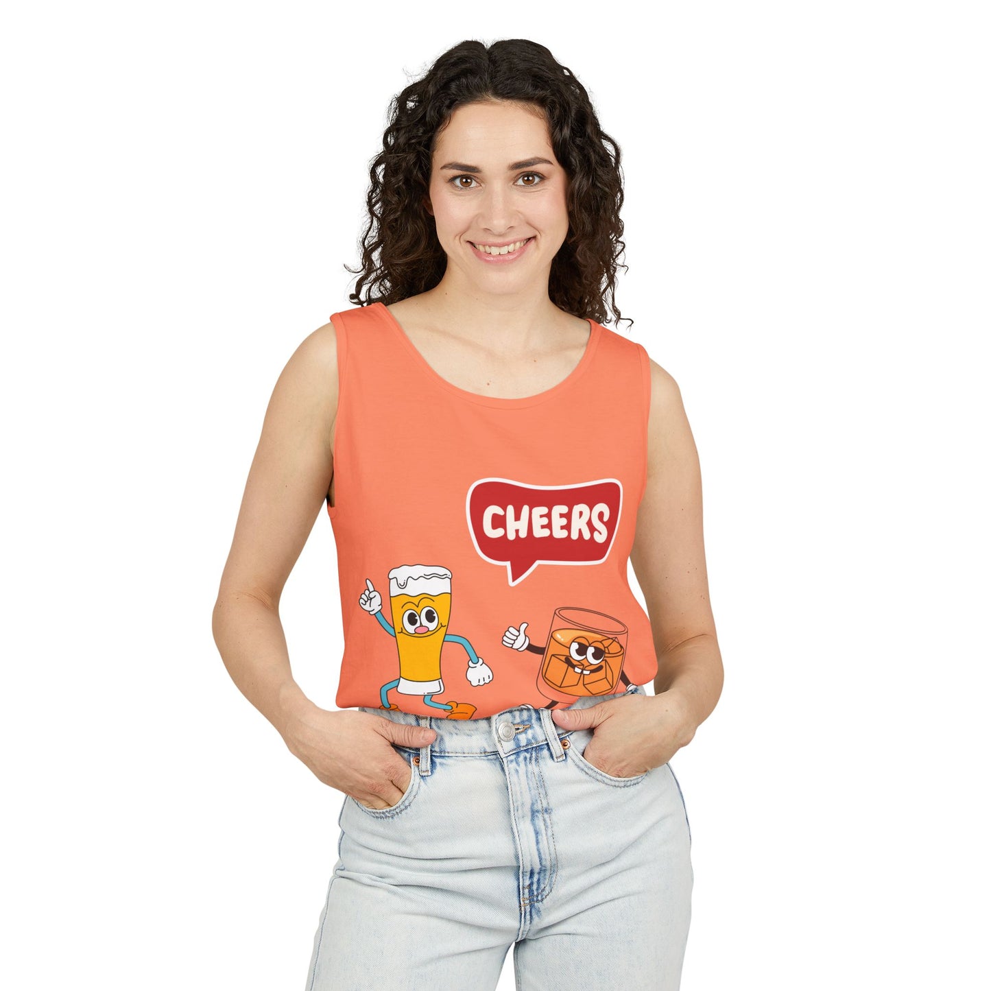 Cheers and Alcohol Tank Top