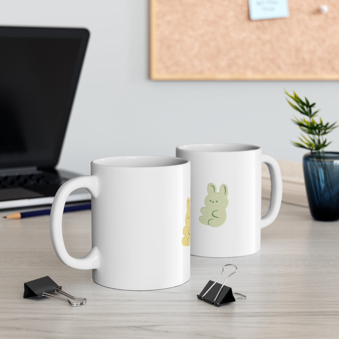 Mug - Cute Bunny Cup 11oz/15oz